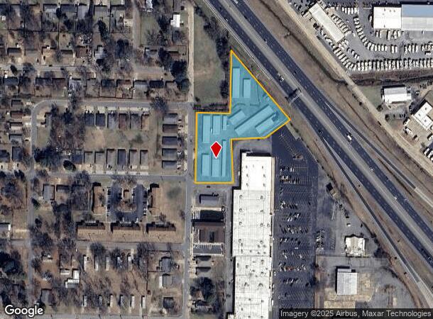  1122 Gum St, Conway, AR Parcel Map