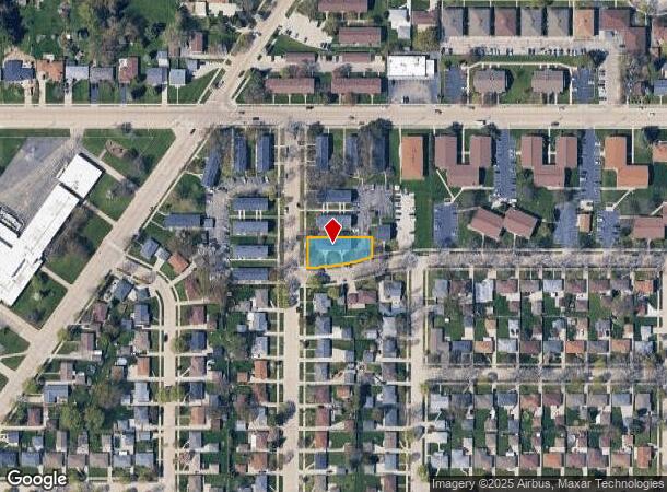 2812 E Allison Ave, Cudahy, WI Parcel Map