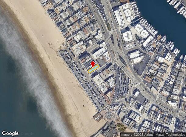  2202 W Oceanfront, Newport Beach, CA Parcel Map