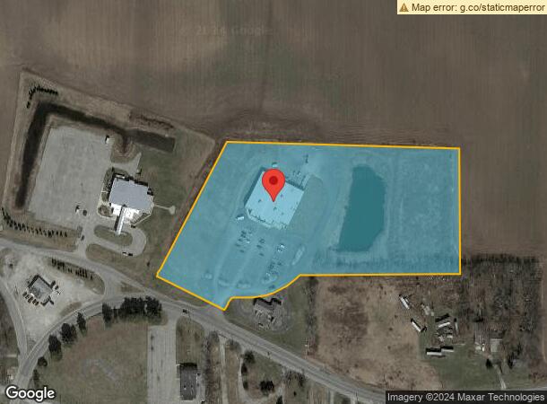  485 E Michigan St, New Carlisle, IN Parcel Map