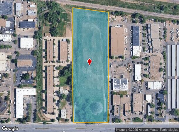5675 Arapahoe Ave, Boulder, CO Parcel Map