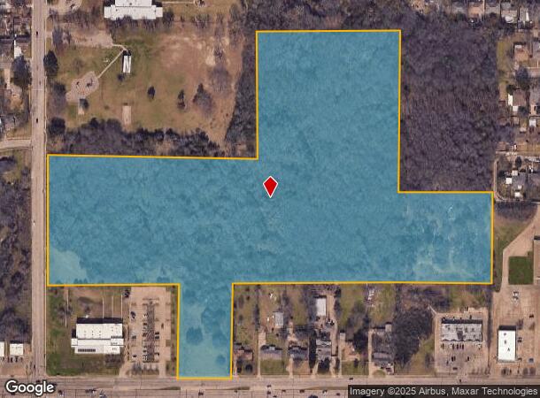  9621 Lake June Rd, Dallas, TX Parcel Map