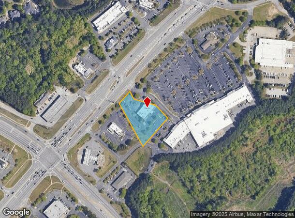 1052 Peachtree Industrial Blvd, Suwanee, GA Parcel Map