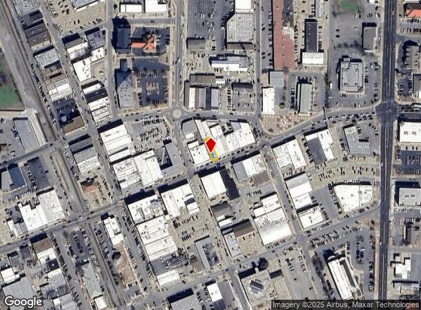  1018 Oak St, Conway, AR Parcel Map