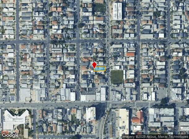  1225 S Normandie Ave, Los Angeles, CA Parcel Map