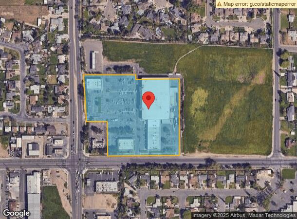  1404 N Ben Maddox Way, Visalia, CA Parcel Map