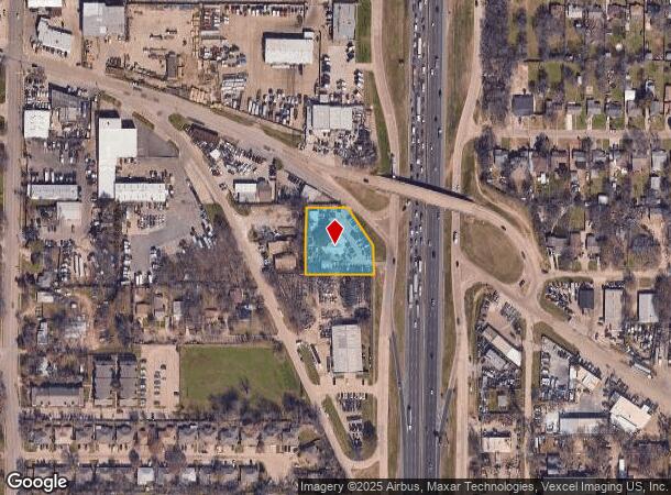  1820 E Irving Blvd, Irving, TX Parcel Map