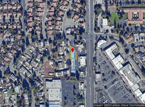 8129 West Ln, Stockton, CA Parcel Map