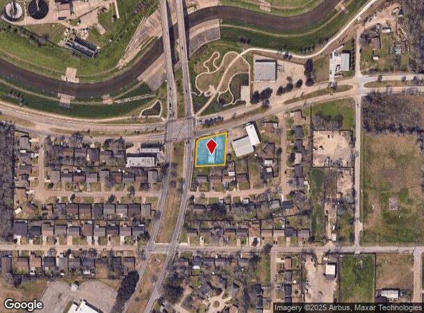  10601 Martin Luther King Blvd, Houston, TX Parcel Map