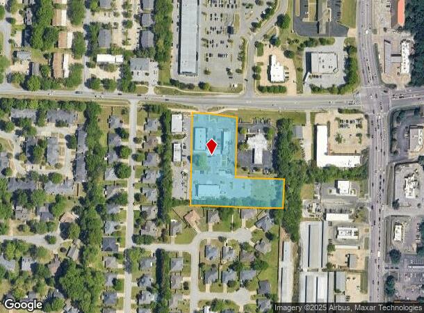  2621 E Mission Blvd, Fayetteville, AR Parcel Map