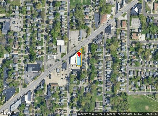  286 290 E Cuyahoga Falls Ave E, Akron, OH Parcel Map