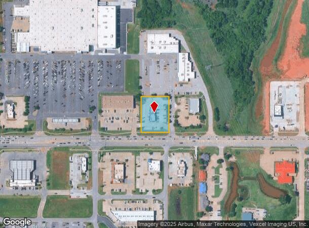 1021 E Highway 152, Yukon, OK Parcel Map