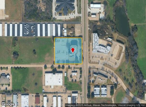 1801 N Hampton Rd, Desoto, TX Parcel Map
