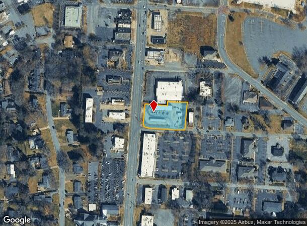  1008 2Nd St Ne, Hickory, NC Parcel Map