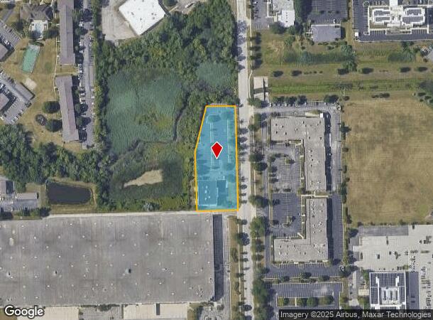  425 Quadrangle Dr, Bolingbrook, IL Parcel Map