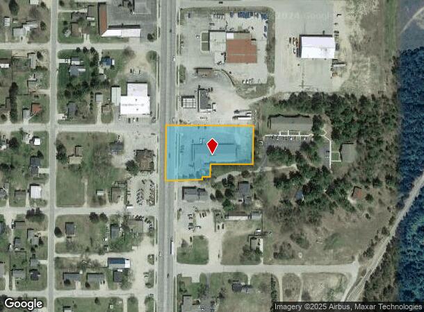  510 N Cedar St, Kalkaska, MI Parcel Map