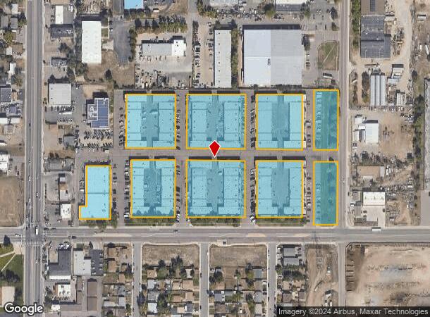  2701 W Oxford Ave, Englewood, CO Parcel Map