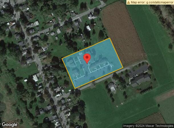  1 Columbus Ave, Mount Morris, NY Parcel Map