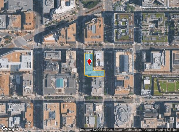 775 12Th St Nw, Washington, DC Parcel Map