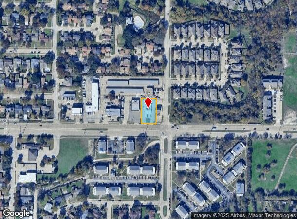  1709 Belt Line Rd, Garland, TX Parcel Map