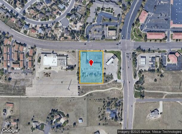  2761 Briargate Blvd, Colorado Springs, CO Parcel Map