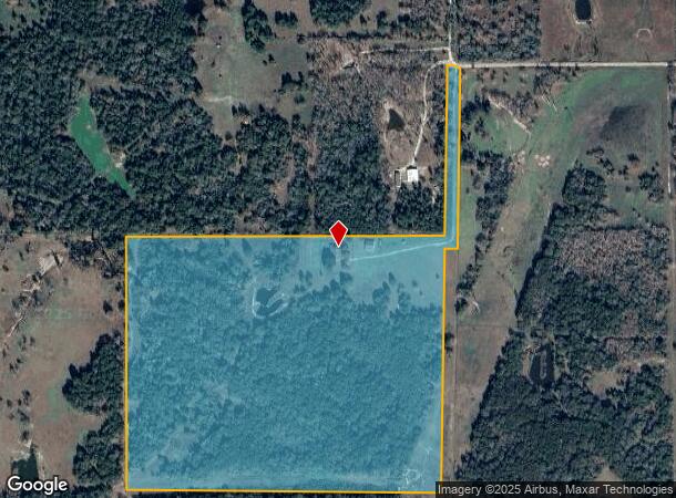 621 Birdwell Rd, Bedias, TX Parcel Map