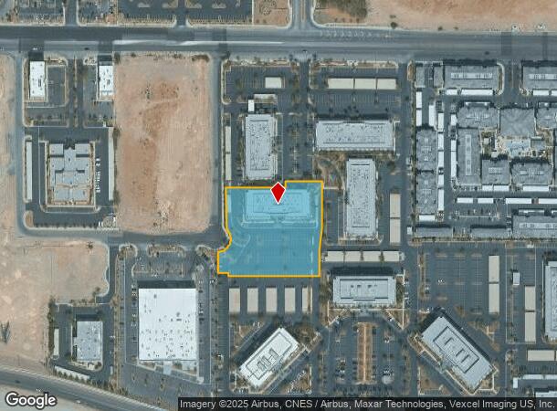 8379 W Sunset Rd, Las Vegas, NV Parcel Map