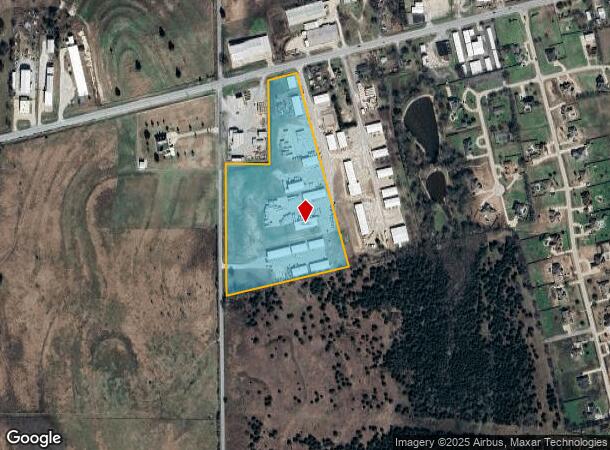  121 Industrial Dr, Sherman, TX Parcel Map