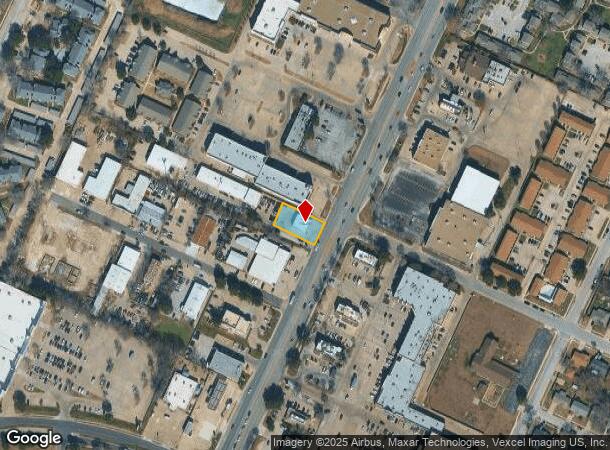 3624 S Cooper St, Arlington, TX Parcel Map