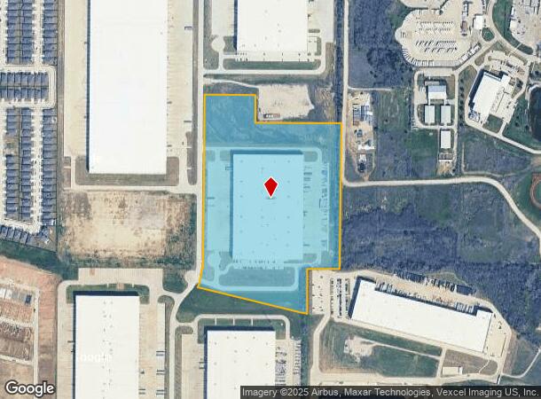  15716 Wolf Xing, Justin, TX Parcel Map