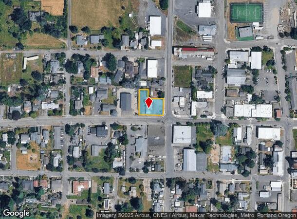 407 W Main St, Carlton, OR Parcel Map