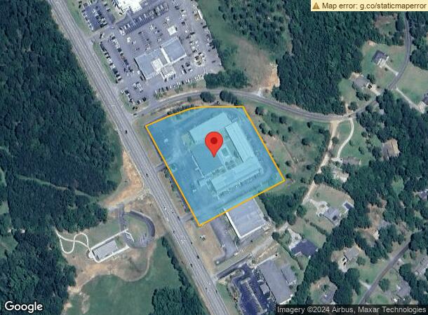  2627 N Columbia St, Milledgeville, GA Parcel Map