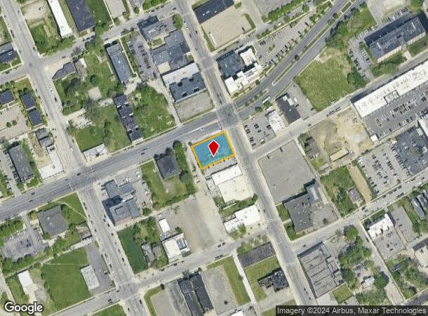  3475 Cass Ave, Detroit, MI Parcel Map