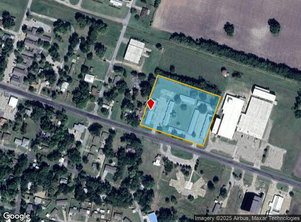  510 E Hayes St, Savoy, TX Parcel Map