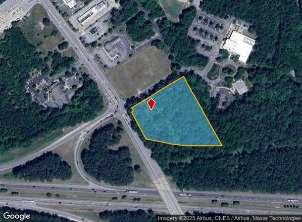  1106 N Arendell Ave, Zebulon, NC Parcel Map