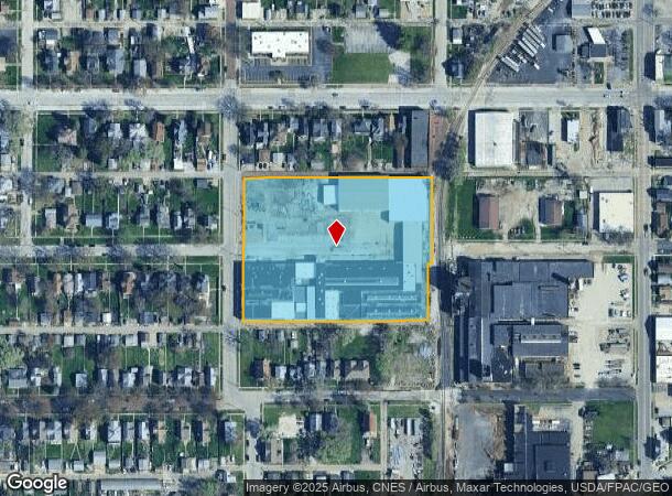  1833 W 2Nd St, Davenport, IA Parcel Map