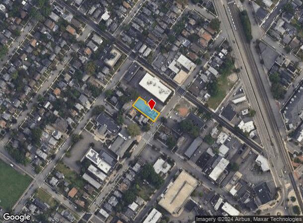  46 Chestnut St, Rutherford, NJ Parcel Map