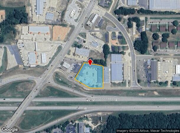  1801 N Service Rd E, Ruston, LA Parcel Map