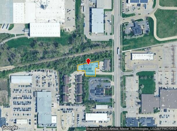 1540 Midland Ct Ne, Cedar Rapids, IA Parcel Map