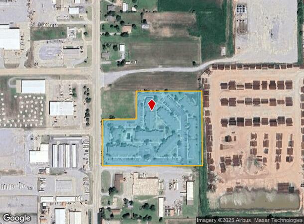 1955 S Shepard, Yukon, OK Parcel Map