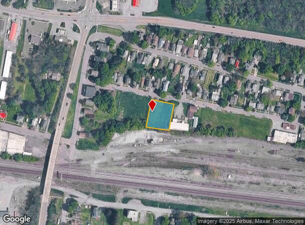  16 Elmer St, Lyons, NY Parcel Map