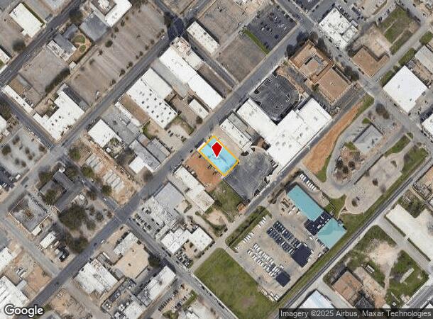 922 Franklin Ave, Waco, TX Parcel Map