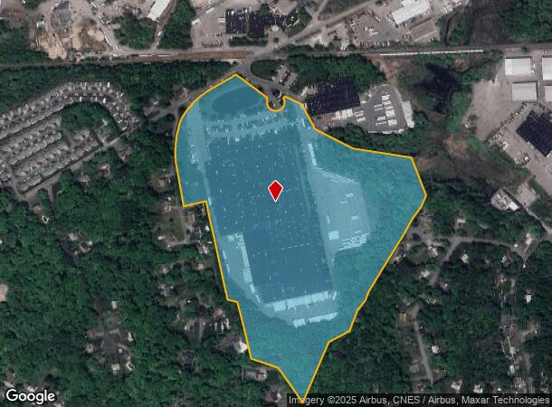  875 East St, Tewksbury, MA Parcel Map