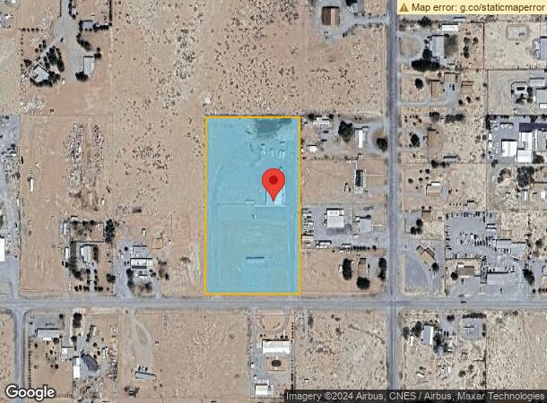  1410 Manse Rd, Pahrump, NV Parcel Map