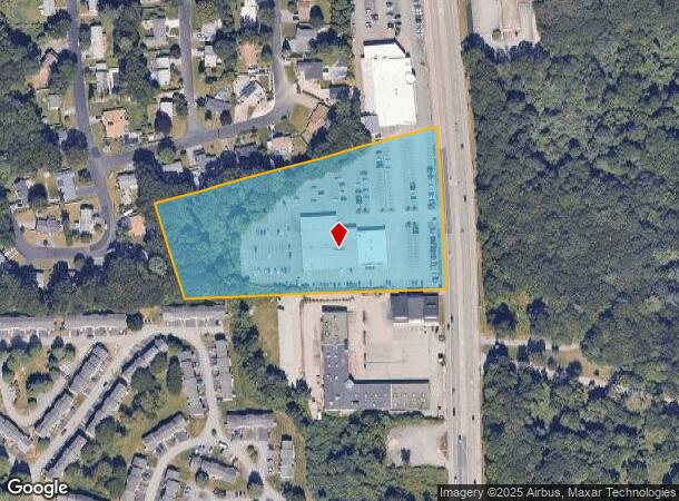 525 Quaker Ln, West Warwick, RI Parcel Map