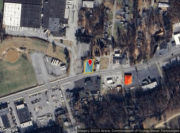 913 E Main St, Salem, VA Parcel Map