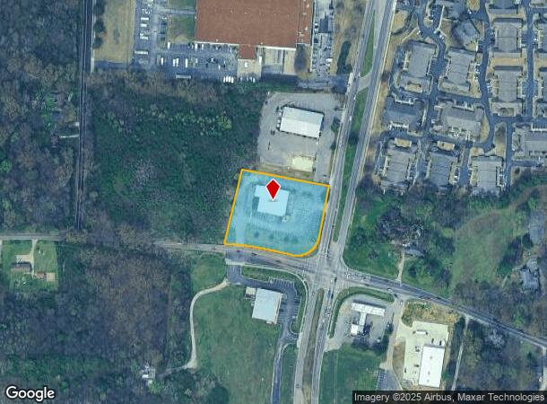  1725 Appling Rd, Cordova, TN Parcel Map
