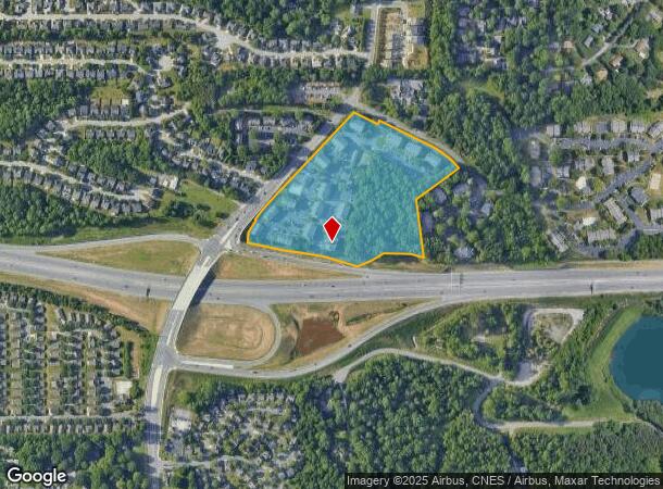 400 Magnolia Branch Dr, Winston Salem, NC Parcel Map