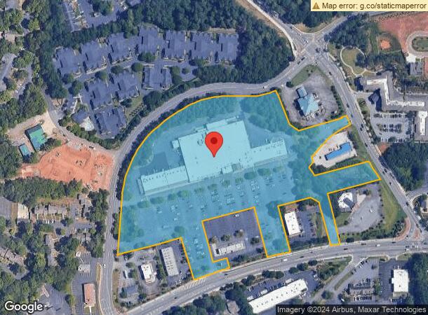  1000 Whitlock Ave Nw, Marietta, GA Parcel Map