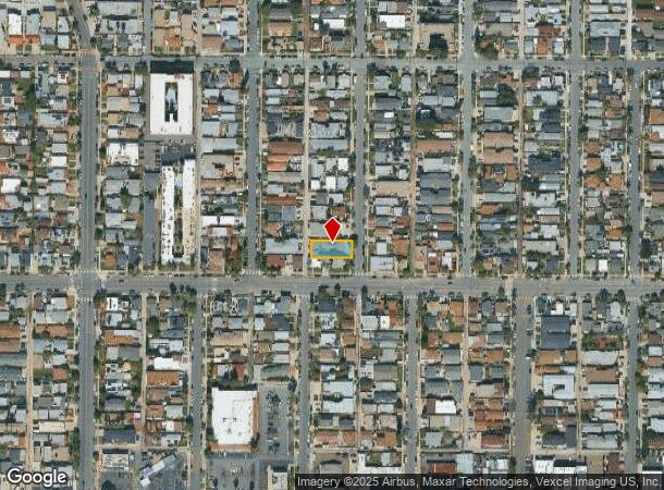 4410 36Th St, San Diego, CA Parcel Map